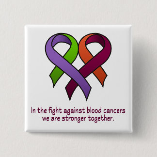 Heart - Stronger Together 15 Cm Square Badge