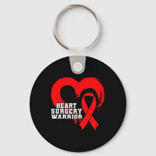 Heart Surgery Byp Awareness Heart Heart Surgery Key Ring