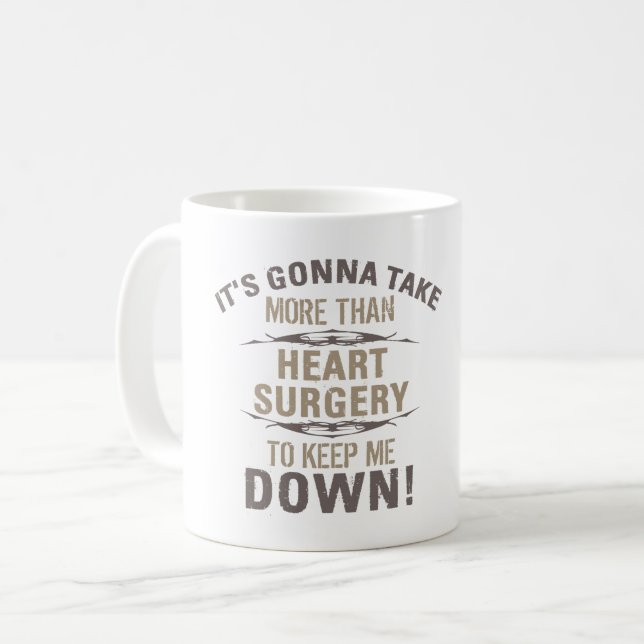 Heart Surgery Humour Coffee Mug (Front Left)