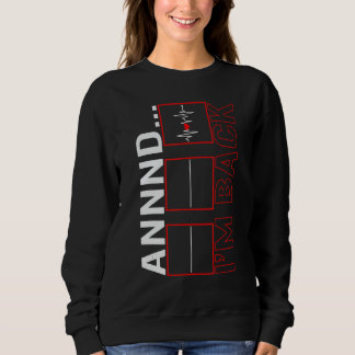 Heart Surgery I'm Back Heart Transplant Survivor C Sweatshirt