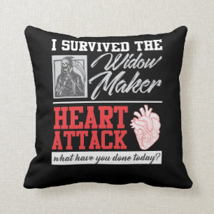 Heart Surgery Survived Widow Maker Heart Attack Cushion