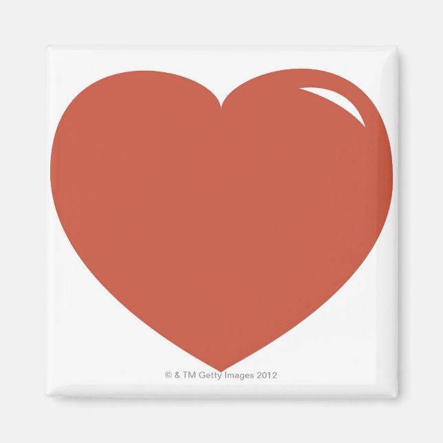 Heart Symbol Magnet (Front)