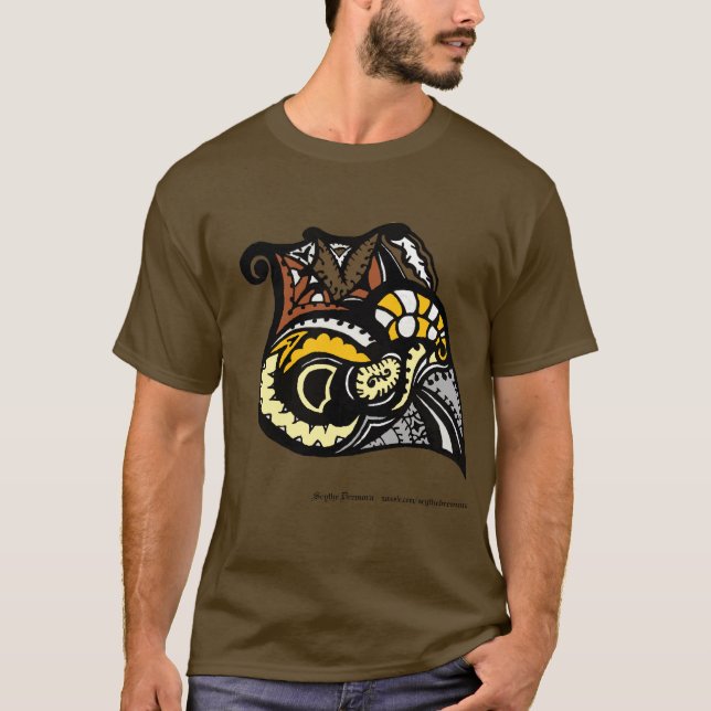 Heart T (Bear Pride), Scythe Dremora   zazzle.c... T-Shirt (Front)
