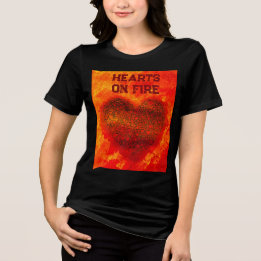 Heart T-shirt Tri-Blend Shirt