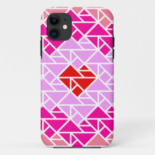 Heart Tangram Card Case-Mate iPhone Case