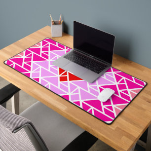 Heart Tangram Card Desk Mat