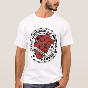Heart tattoo citation old school T-Shirt