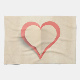 Heart Tea Towel