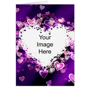 Heart Template Card