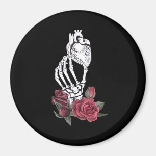 Heart The Skeleton's Hand Classic Magnet