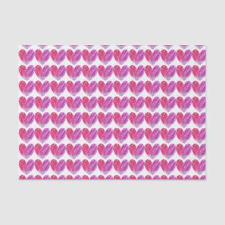 Heart Themed Tissue Paper