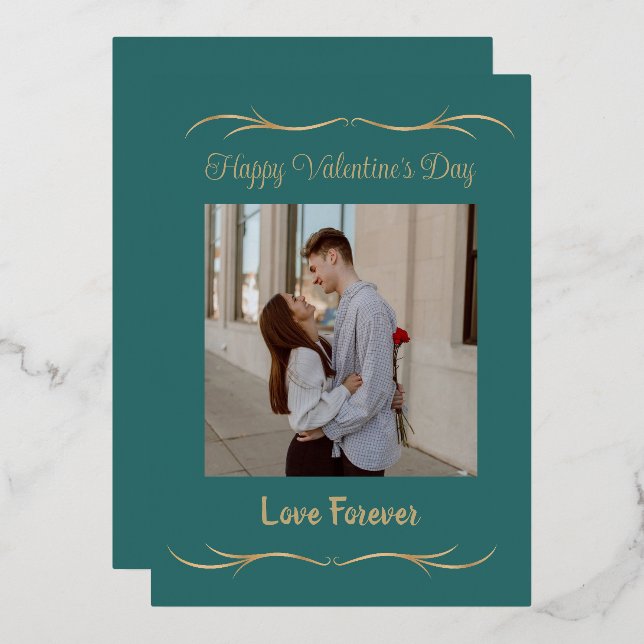 Heart-Themed Valentine’s Day Picture Frame (Front/Back)