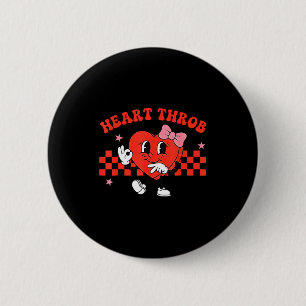 Heart Throb 67 Valentines Day Six Seven Meme Girls 6 Cm Round Badge