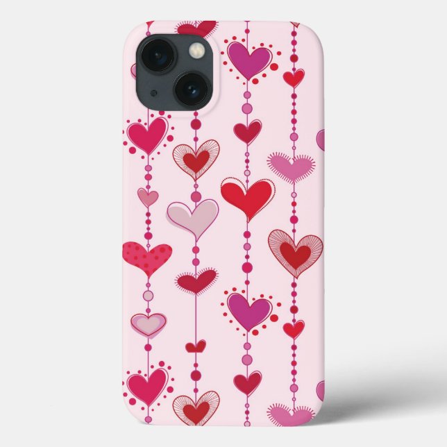 Heart Tiles Case-Mate iPhone Case (Back)