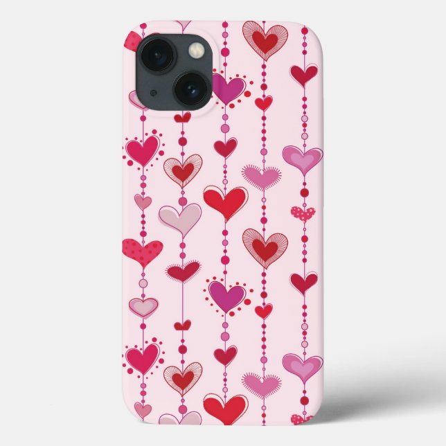 Heart Tiles Case-Mate iPhone Case (Back)