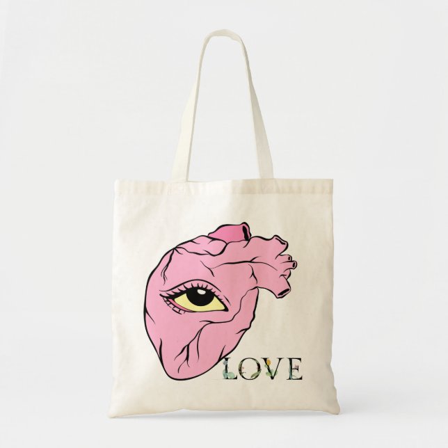 Heart Tote Bag (Front)
