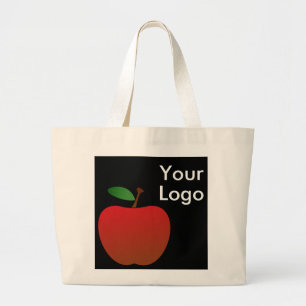 Heart Tote Bag with Logo Space