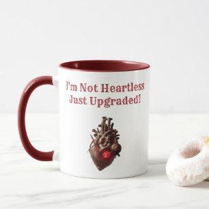 Heart Transplant Funny Victorian Steampunk Mug