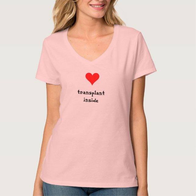 Heart Transplant Inside T-Shirt (Front)