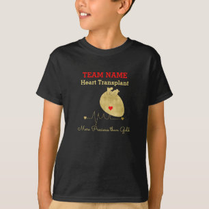 Heart Transplant Team Customizable Children's T-Shirt