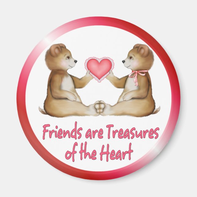 Heart Treasures Magnet (Front)