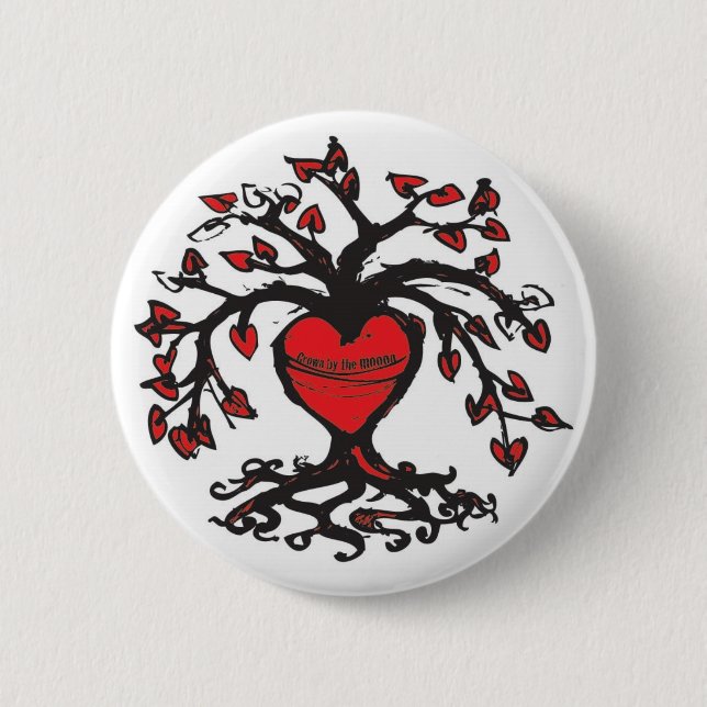 Heart tree Button (Front)