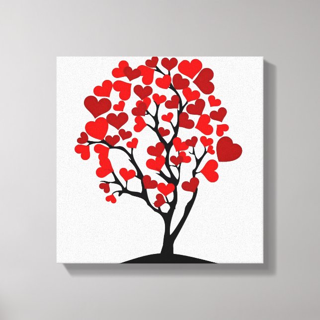Heart tree canvas (Front)