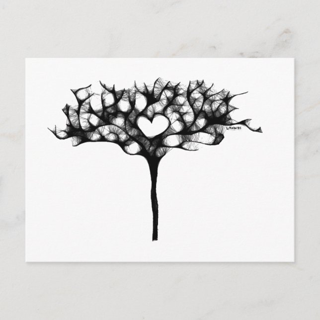 Heart Tree Postcard (Front)