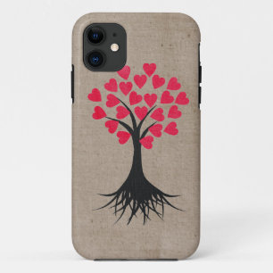 Heart Tree Themed iPhone 5 Case