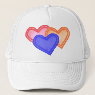 Heart Trio Hat