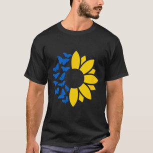 Heart Ukraine Sunflower T-Shirt