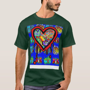 Heart Urban Graffiti Spray T-Shirt