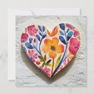 Heart Valentine's Day Card