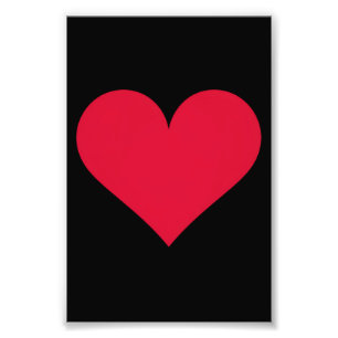 Heart Valentines Day Love Heart  Photo Print