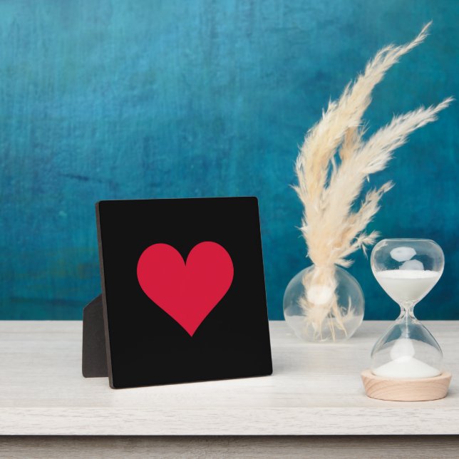 Heart Valentines Day Love Heart  Plaque (Insitu)