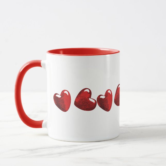 Heart Valentines Mug (Left)