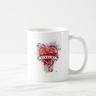 Heart Vivaldi Coffee Mug