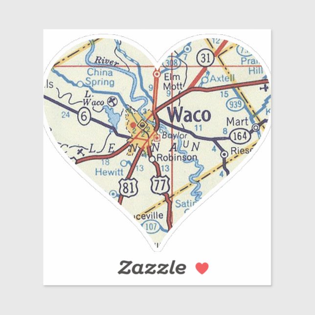 Heart Waco Texas (Sheet)