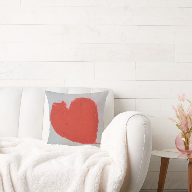 Heart wall clock cushion (Couch)