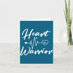 Heart warrior heart disease awareness month chd go card