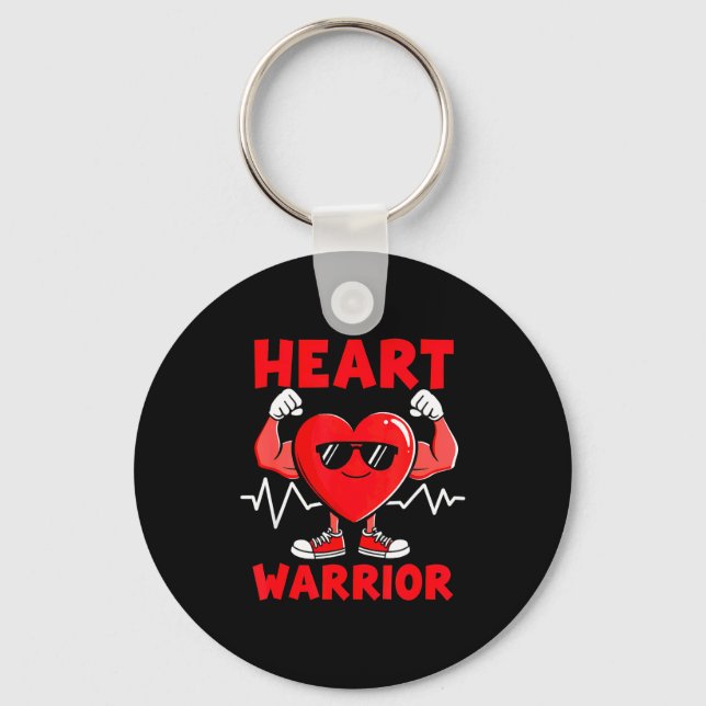 Heart Warrior Sungles Chd Fighter _6  Key Ring (Front)