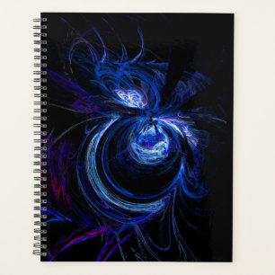 Heart Webbing Fractal Notebook Planner