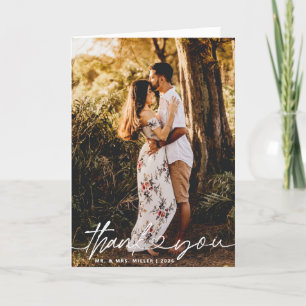 Heart Wedding Thank You Card