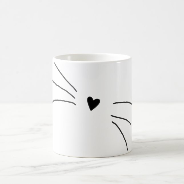 Heart Whiskers Mug (Center)