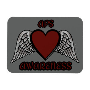 Heart/Wings...APS Magnet