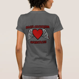 Heart/Wings...Brain Aneurysm T-Shirt