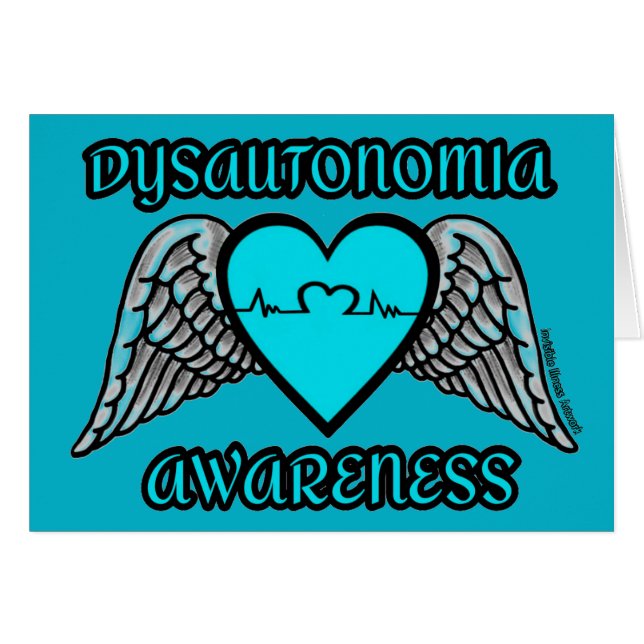 Heart/Wings...Dysautonomia (Front Horizontal)