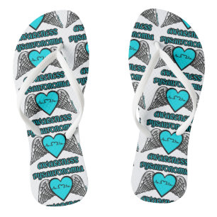 Heart/Wings...Dysautonomia Jandals