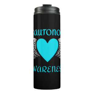 Heart/Wings...Dysautonomia Thermal Tumbler