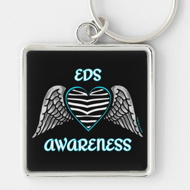Heart/Wings...EDS Keychain (Front)